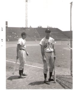 Rocky Colavito, Indians Right Fielder posing for a photo
