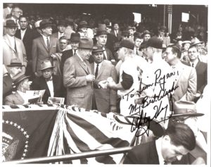 President Dwight D. Eisenhower, Jim Ryan and Billy Turner